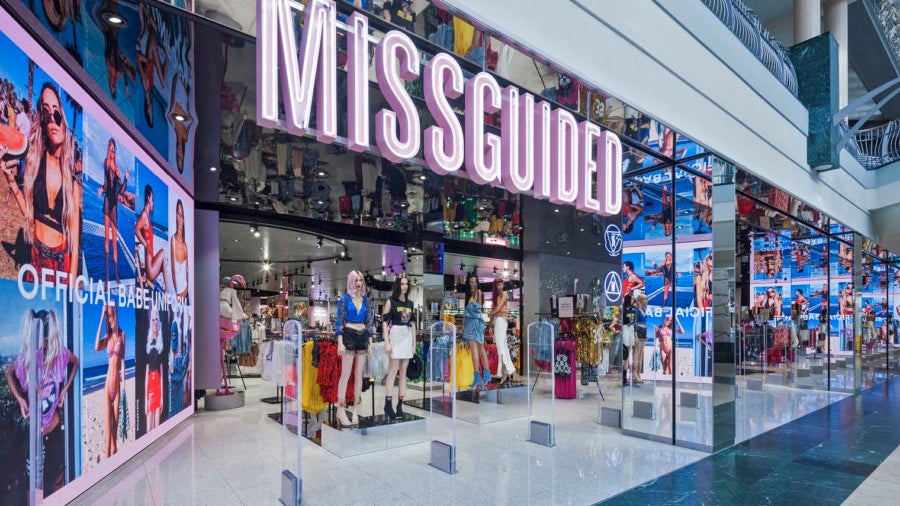 Missguided retail experience store