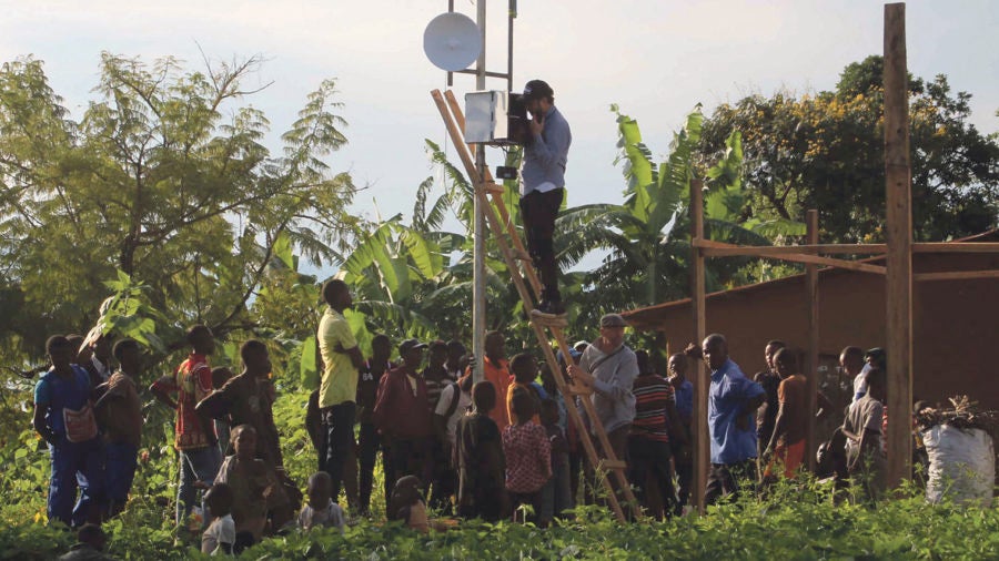 charity partnerships East Congo