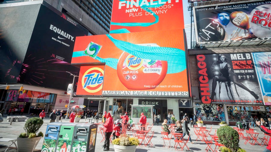 digital advertising boards in new york city