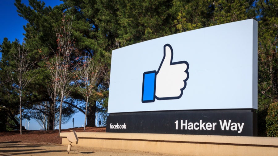 Facebook shares fall