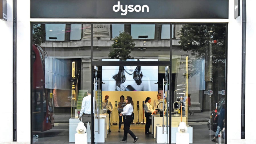 dyson storefront customer experience