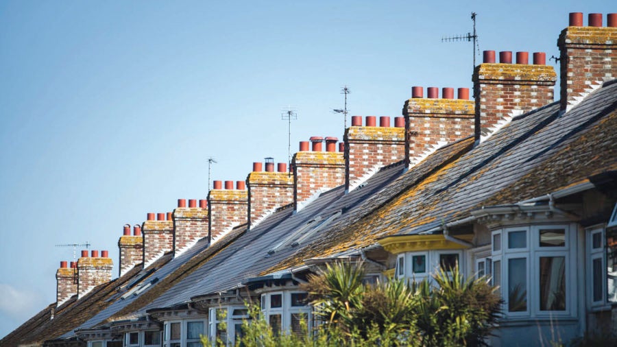 row of houses