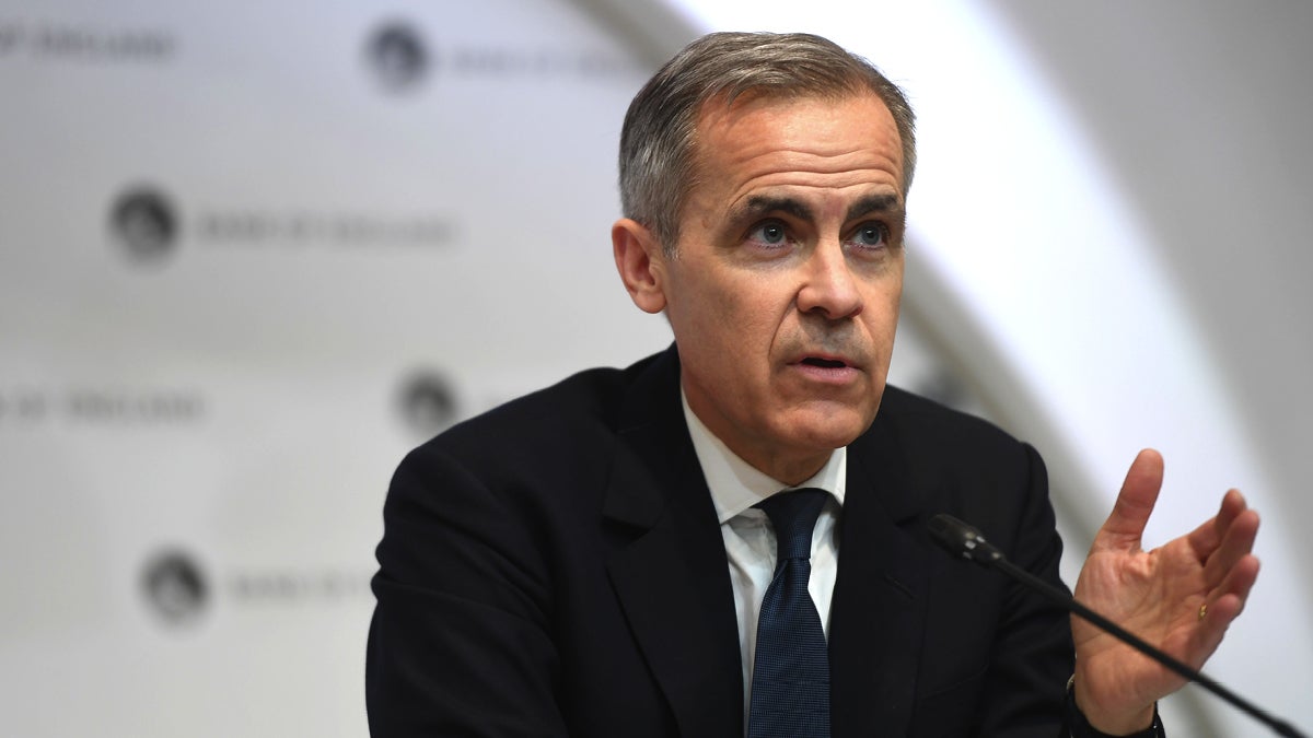 Former governor of the Bank of England Mark Carney