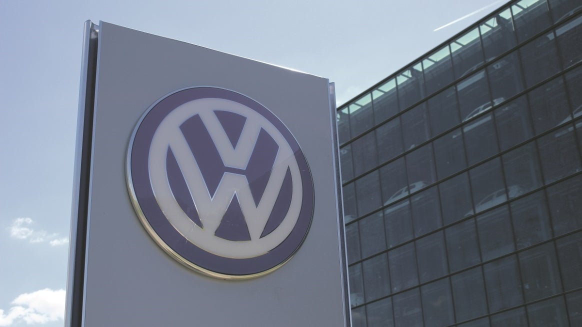 Volkswagen sign