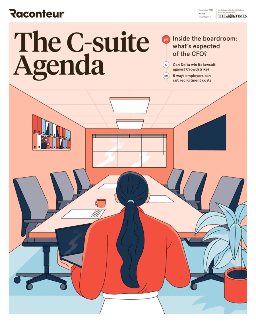 The C-suite Agenda Cover